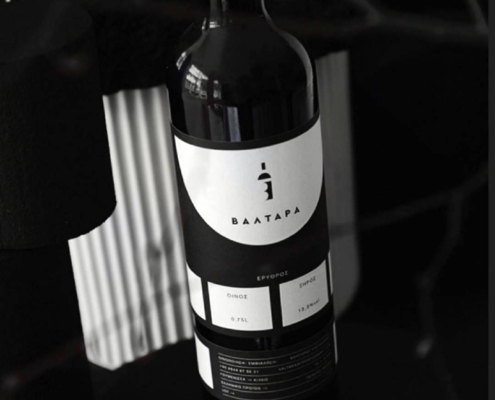 Valtara winery label Valtara winery label